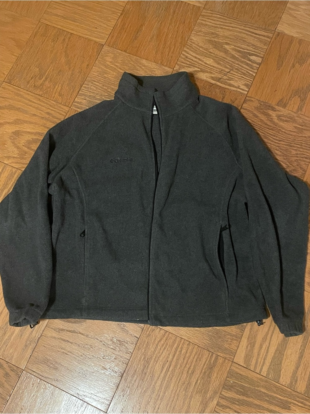 Columbia Women's Dark Grey Fleece Zip Jacket